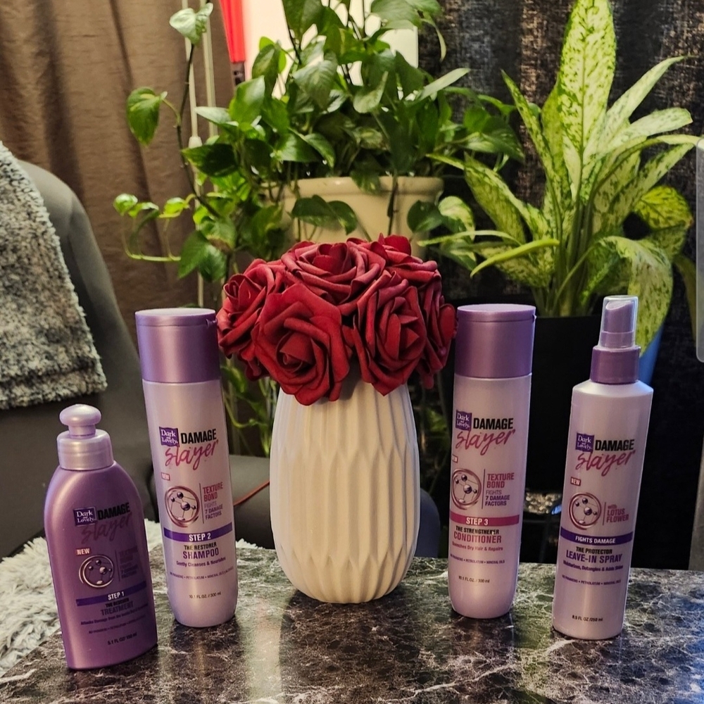 Damage Slayer Hair Care Set - Purple
